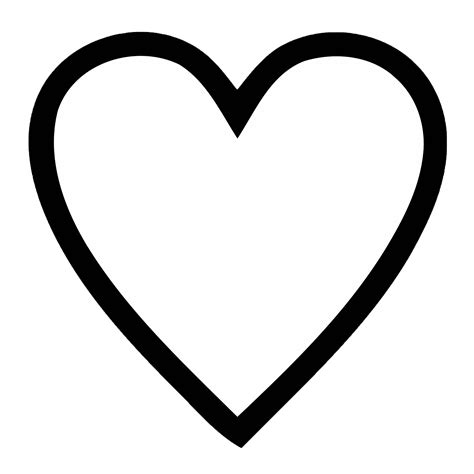 Line Drawing Heart Clipart Best