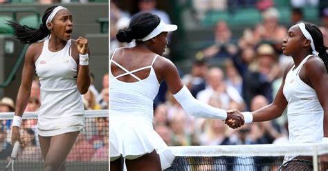 Blackgirlmagic Year Old Tennis Prodigy Cori Coco Gauff Beats Venus Williams In Wimbledon