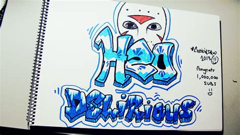 H20 Delirious Graffiti By Lilwolfiedewey On Deviantart