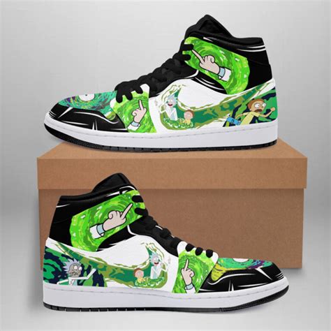 Rick And Morty Air Jordan Custom Shoes M305 Customized Products