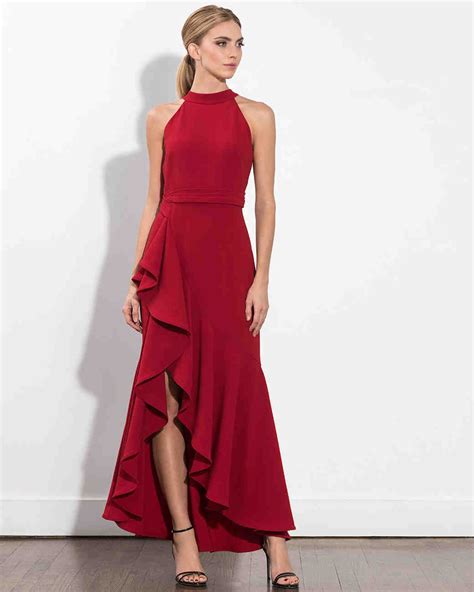 red wedding guest dresses photos cantik