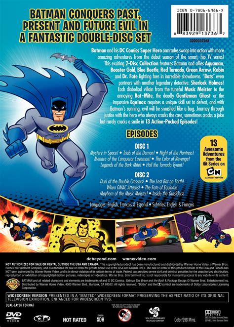 Updated Batman The Brave And The Bold Season One Part Two Dvd