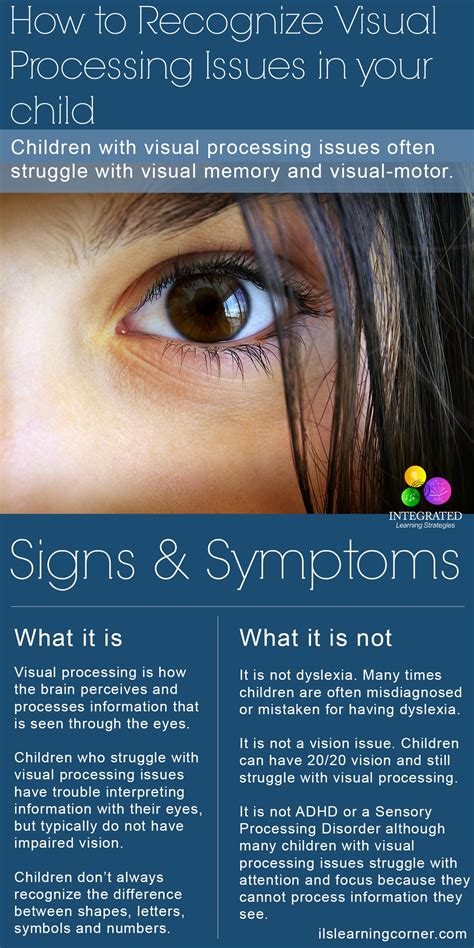 Visual Processing How To Recognize A Visual Processing Disorder In