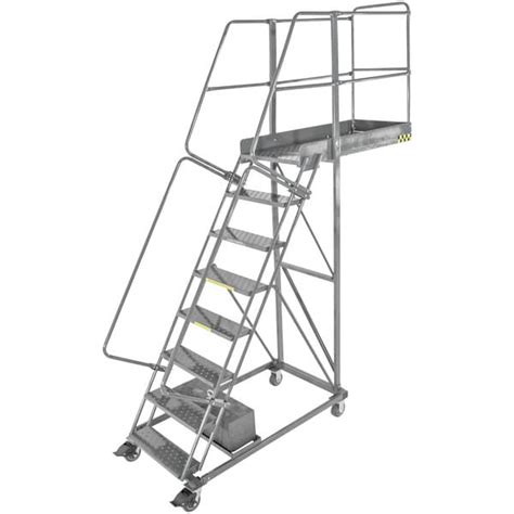 Ballymore Cl 8 35 8 Step Heavy Duty Steel Rolling Cantilever Ladder