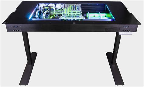 Check Out This Amazing Water Cooled Gaming Desk Pc That