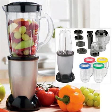 Make magic (bullet) smoothies with oat milk. 17pc Magic Bullet Multi Blender, Food Mixer, Smoothie Maker