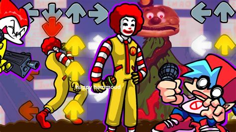 Friday Night Funkin Vs Ronald Mcdonald Fanmade Fnf Mod Youtube Theme