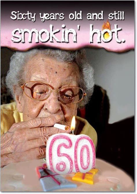 Nobleworks Funny 60th Birthday Greeting Card Women Grandma Humor