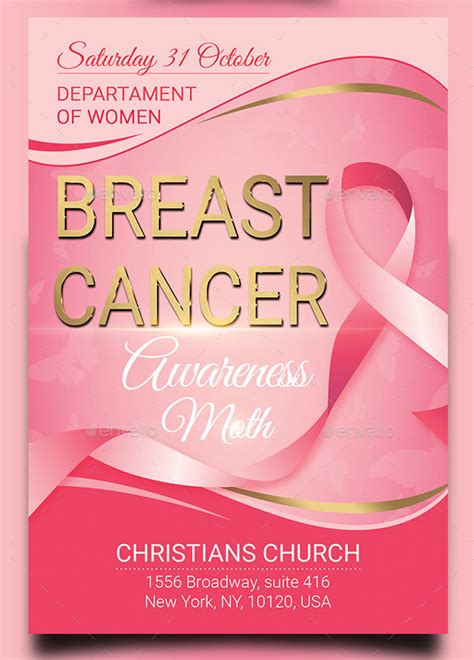 Cancer Awareness Flyer Templates 23 Free And Premium Designs