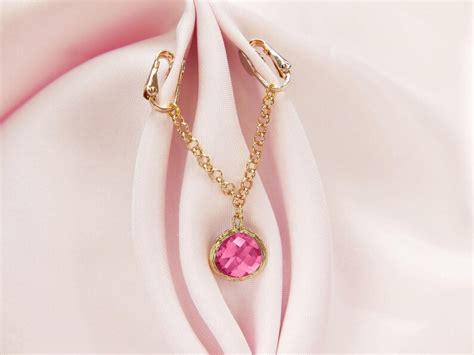 labia clip intimate dangle jewelry clitoral jewelry vch etsy