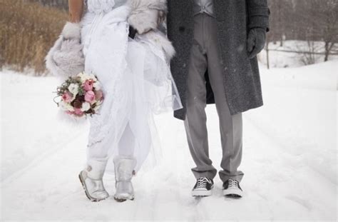 Зимний образ как подчеркнуть красоту невесты