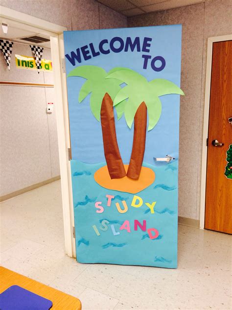 A Welcome Sign For Students To Study Island