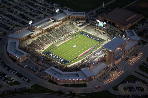 What hotels are near eagle stadium? Here's What a $70 Million High-School Stadium Looks Like