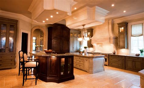 Rinse the floor with clean water after the mildew is gone. Tuscany Walnut Travertine Kitchen Floor - Traditional ...