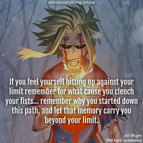 Maybe you would like to learn more about one of these? Best All Might Quotes in 2020 | My hero, Hero, Senior quotes
