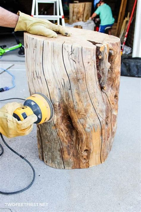Are You Wondering How To Make A Coffee Table From A Tree Stump Here Is