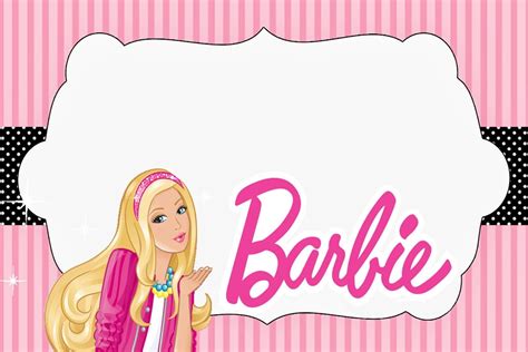 Barbie Birthday Cards Free Printable Printable Templates