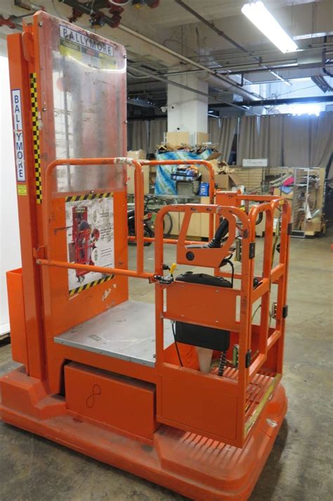 2016 Ballymore Manlift Order Picker Driveable 138 Max Platform Height