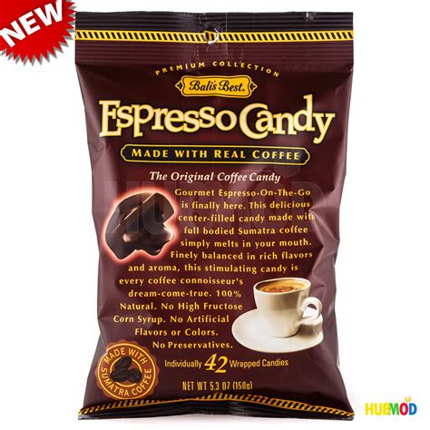 Balis Best Espresso Coffee Candy 53 Oz All Natural 42 Individually