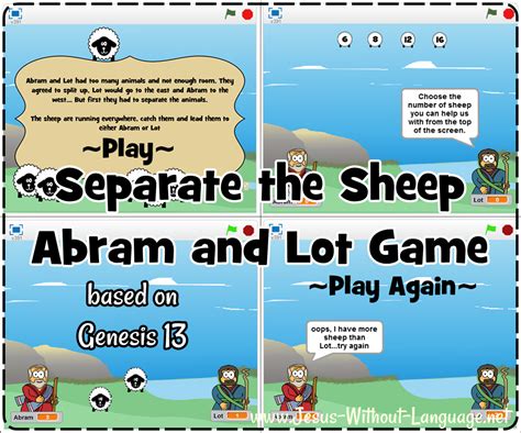 Abraham  WorkSheet  SundaySchoolist
