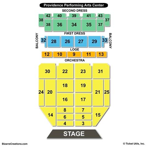 Ppac Seating Chart
