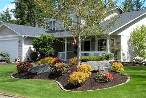 90 Simple And Beautiful Front Yard Landscaping Ideas On A Budget 55