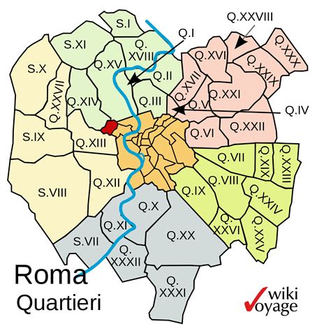 Cartina Di Roma Con Quartieri Onzemolen