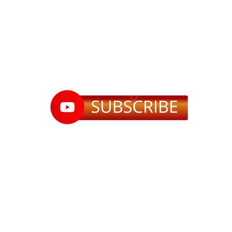 Subscribe Button Vector Art Png Gradient Subscribe Button Gradient