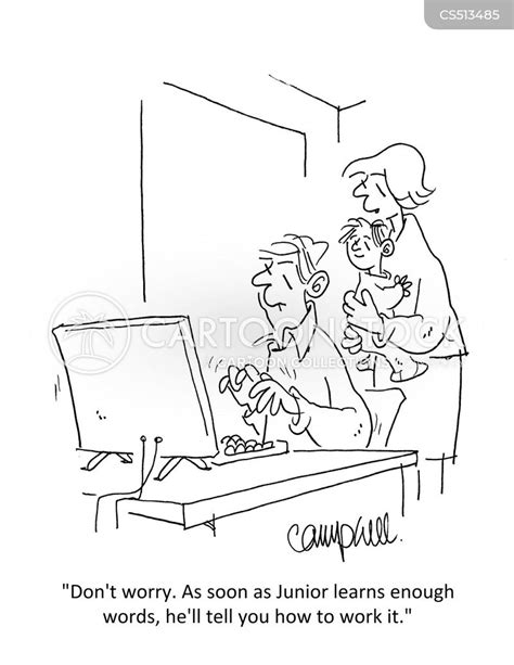 Computer Illiterate Cartoons And Comics Funny Pictures From Cartoonstock