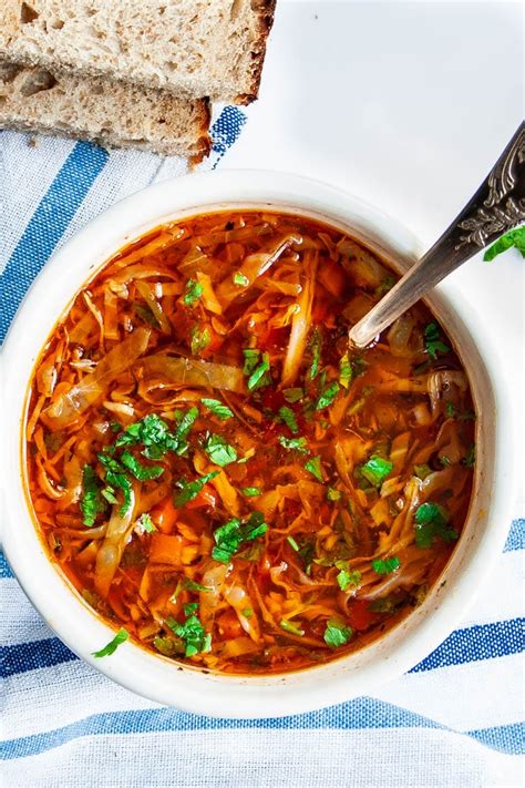 It's delicious on its own or served with a hunk of crusty. Cabbage Soup - Craving Home Cooked