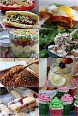 Images of July Fourth Picnic Recipes