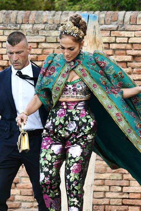 Jennifer Lopez Dolce Gabbana Alta Moda Couture Show 2021 Venice Style