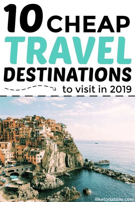 Cheap Travel Destinations To Visit In 2021 I Like To Dabble Travel