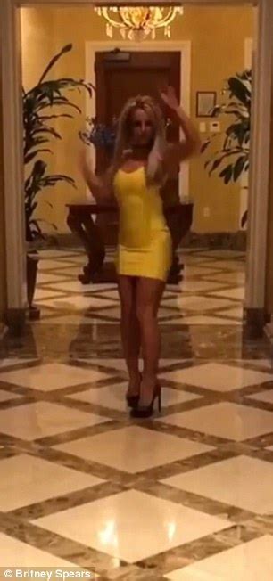 Britney Spears Models A Selection Of Dresses In Vegas