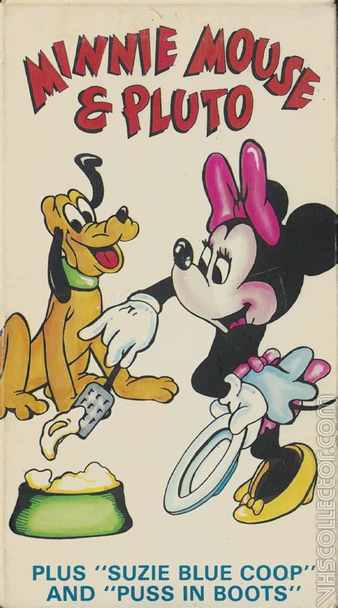 Minnie Mouse And Pluto