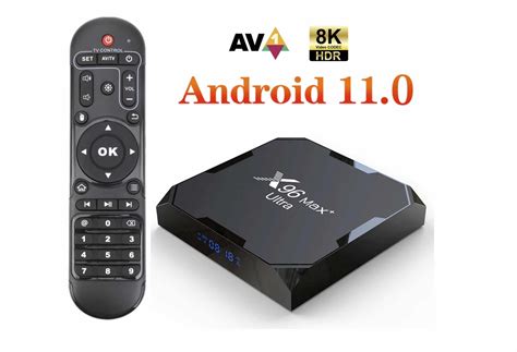 X96 Max Plus Ultra Is A New S905x4 Android 11 Tv Box With Av1 Support