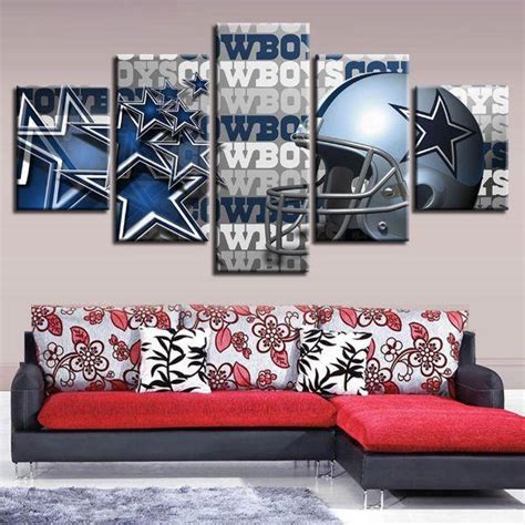 Dallas Cowboys Football Canvas Wall Art