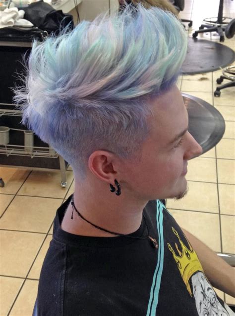 They are as simple as using a shampoo and the color will often fade out within a week. HOW-TO: Opalescence - Opal Haircolor Trending Now | Men ...