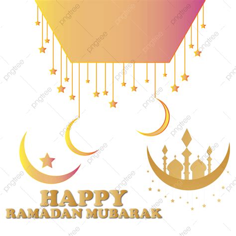 Gambar Salam Ramadhan Dengan Bintang Dan Bulan Yang Bersinar Ramadan