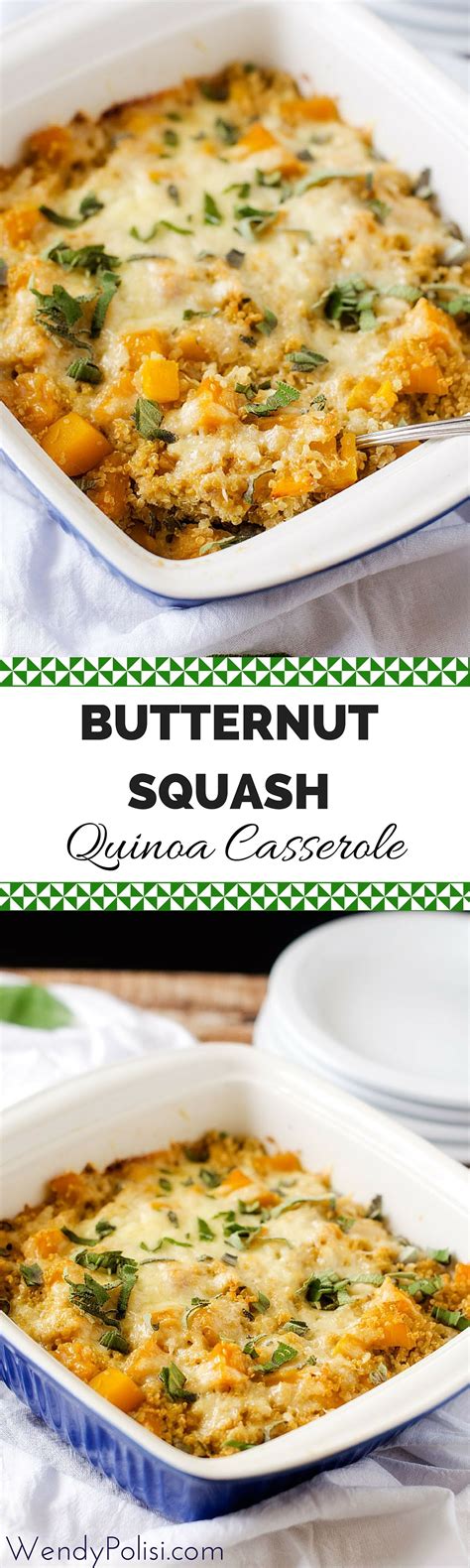 Butternut Squash Quinoa Casserole Recipe Vegetarian Recipes