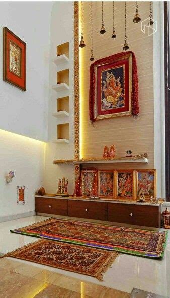 Before decorating or furnishing an awkwardly shaped living room consider how best to optimise the space available. Mandir | Pooja room design, Room door design, Pooja room ...