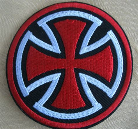 Aufnäher Templerkreuz Tempelritter Templer Ritter Patch Knights Templar