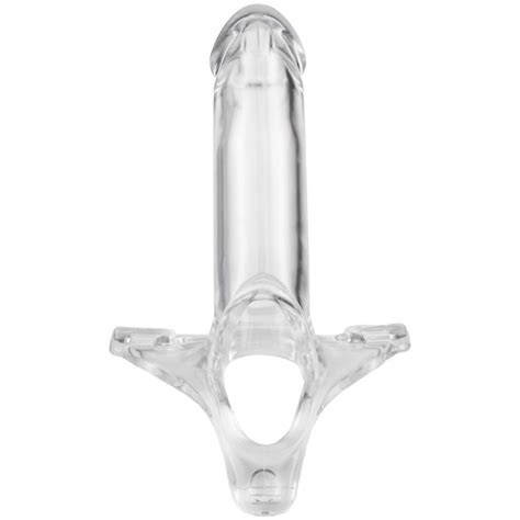 Perfect Fit Armour Knight Xl Transparent Silicone Strap On Sinful Com