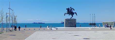 The Statue Of Alexander The Great Thessaloniki Illustration World