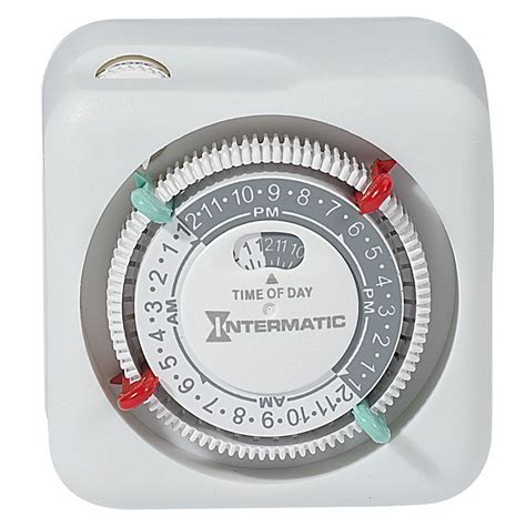Intermatic Tn111k 15 A Indoor Plug In Lamp And Appliance Timer