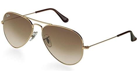 Ray Ban Rb3025 001 51 58 Gold Brown Gradient Large Aviator Bundle 2 Items Gradient Aviator