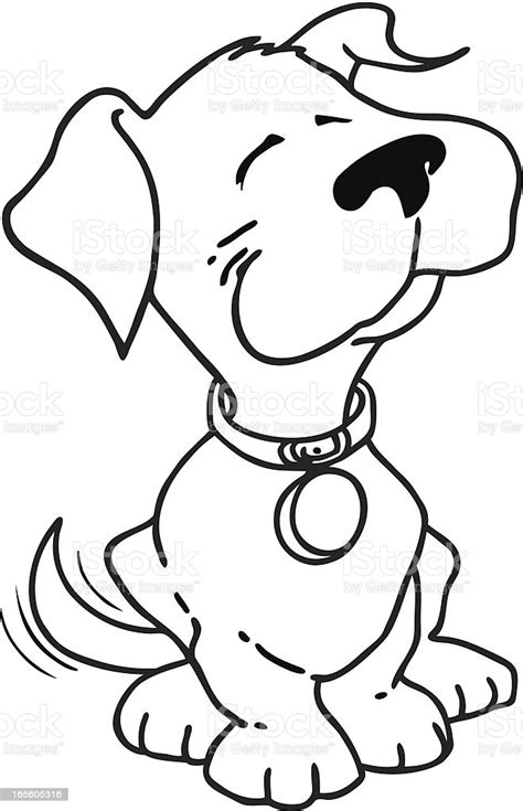 Please enter your account id below prior to starting a new reservation. Happy Dog Bw Stock Illustration - Download Image Now - iStock