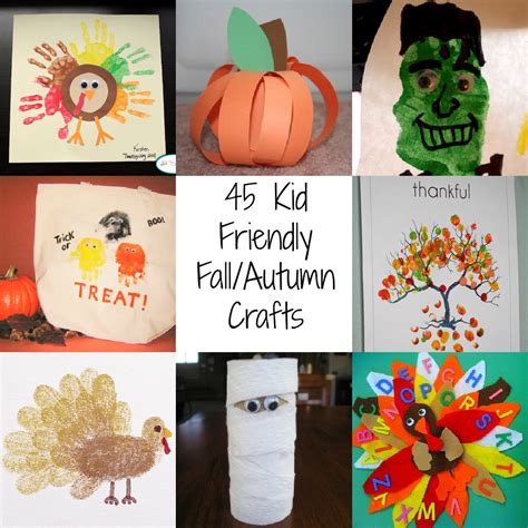 45 Kid Friendly Fallautumn Crafts A Spectacled Owl