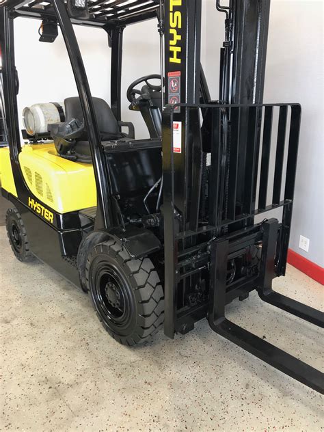 Hyster H50ft Pneumatic Forklift Used Sitdown With Propane For Sale