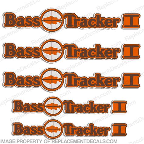 Bass Tracker Decals